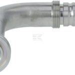 Racor de prensado 4SH-DN25 con brida SAE ø47,6 mm a 90° H125