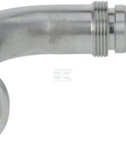 Racor de prensado 4SH-DN25 con brida SAE ø47,6 mm a 90° H125