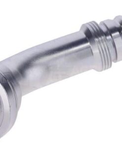Racor de prensado 4SH-DN25 con brida SAE ø54,0 mm a 45°