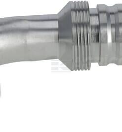 Racor de prensado 4SH-DN32 con brida SAE ø47,6 mm a 90°