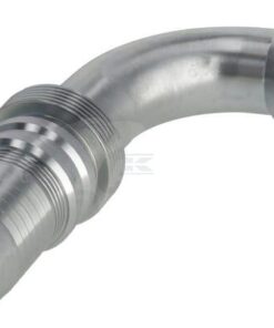 Racor de prensado 4SH-DN32 con brida SAE ø47,6 mm a 90°
