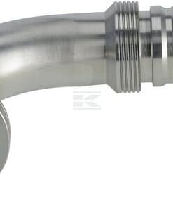 Racor de prensado 4SH-DN32 con brida SAE ø54,0 mm a 90°
