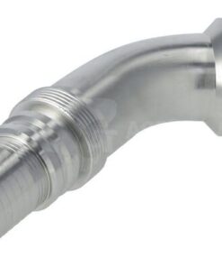 Racor de prensado 4SH-DN32 con brida SAE ø63,5 mm a 45°