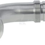 Racor de prensado 4SH-DN40 con brida SAE ø63,5 mm a 90°