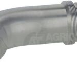 Racor de prensado 4SH-DN50 con brida SAE ø79,4 mm a 45°
