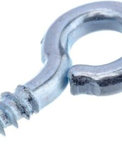 Hembrilla cerrada Ø 2,2 x 8 mm, redondo, acero, Kramp