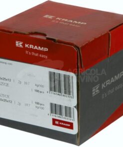 Hembrilla cerrada Ø 4 x 25 mm, redondo, acero, Kramp