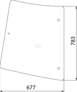 Cristal lateral izda.