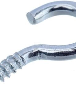 Hembrilla abierta 2,3 x 20 mm, redondo, acero, Kramp