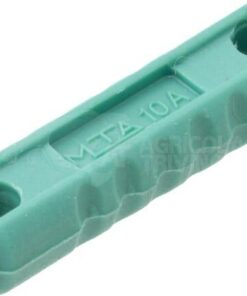 Fusible Torpedo 10A Longitud 25mm verde paquete 100 unidades