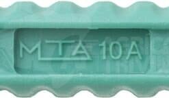 Fusible Torpedo 10A Longitud 25mm verde paquete 100 unidades