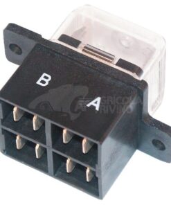 Caja de fusibles 2 polos