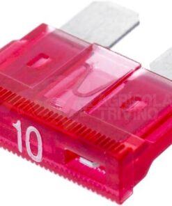 Fusible tipo enchufe estándar 32V 10A Longitud 18,8mm rojo iMaXX