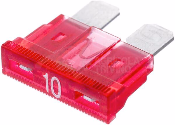 Fusible tipo enchufe estándar 32V 10A Longitud 18,8mm rojo iMaXX 1 Fusible tipo enchufe estándar 32V 10A Longitud 18,8mm rojo iMaXX