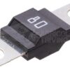 Fusible Lámina 32V 80A Longitud 41mm blanco paquete 1 unidades
