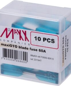 Fusible tipo Maxi 32V 60A Longitud 34,3mm azul paquete 10 unidades iMaXX