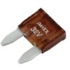 Fusible tipo enchufe Mini 32 V 7,5 A, longitud 16,3 mm, marrón, (paquete 50 uds.) iMaXX
