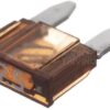 Fusible tipo enchufe Mini 32V 7,5A Longitud 16,3mm marrón paquete 1 unidades