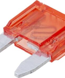 Fusible tipo enchufe Mini 32 V 10 A, longitud 16,3 mm, rojo, (paquete 50 uds.) iMaXX
