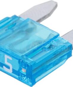 Fusible tipo enchufe Mini 32 V 15 A, longitud 16,3 mm, azul, (paquete 50 uds.) iMaXX