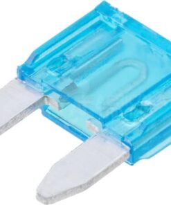 Fusible tipo enchufe Mini 32 V 15 A, longitud 16,3 mm, azul, (paquete 50 uds.) iMaXX
