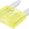 Fusible tipo enchufe Mini 32 V 20 A, longitud 16,3 mm, amarillo, (paquete 50 uds.) iMaXX 9 Fusible tipo enchufe Mini 32 V 20 A, longitud 16,3 mm, amarillo, (paquete 50 uds.) iMaXX