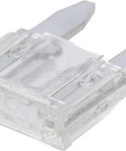Fusible tipo enchufe Mini 32 V 25 A, longitud 16,3 mm, blanco, (paquete 50 uds.) iMaXX