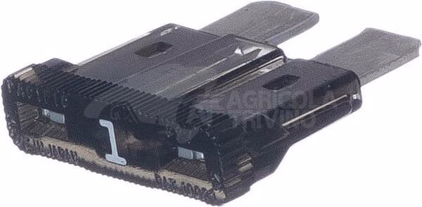 Fusible tipo enchufe estándar 32V 1A Longitud 18,6mm negro iMaXX
