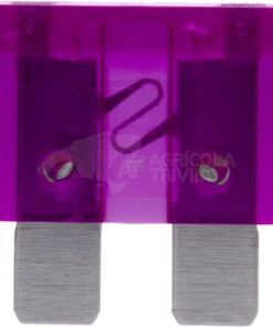 Fusible tipo enchufe estándar 3A Longitud 20mm violeta paquete 100 unidades iMaXX