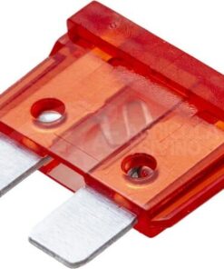 Fusible tipo enchufe estándar 10A Longitud 20mm rojo paquete 100 unidades iMaXX