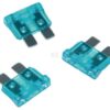 Fusible tipo enchufe estándar 15A Longitud 20mm azul paquete 100 unidades iMaXX