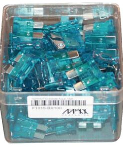 Fusible tipo enchufe estándar 15A Longitud 20mm azul paquete 100 unidades iMaXX 11 Fusible tipo enchufe estándar 15A Longitud 20mm azul paquete 100 unidades iMaXX