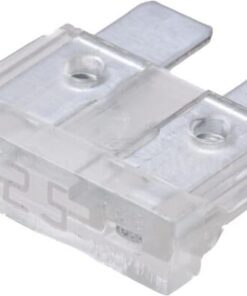 Fusible tipo enchufe estándar 25A Longitud 20mm blanco paquete 100 unidades iMaXX