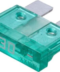 Fusible tipo enchufe estándar 30A Longitud 20mm verde paquete 100 unidades iMaXX