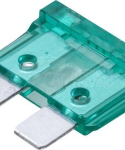 Fusible tipo enchufe estándar 30A Longitud 20mm verde paquete 100 unidades iMaXX