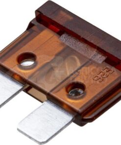 Fusible tipo enchufe estándar 7,5A Longitud 20mm marrón paquete 100 unidades iMaXX