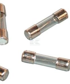 Fusible Cristal 4A Longitud 20mm paquete 50 unidades
