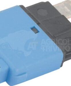 Fusible Térmico de reinicio manual 28V 15A Longitud 34,4mm azul