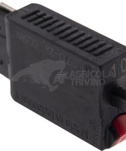 Fusible Térmico de reinicio manual 28V 10A Longitud 51,6mm rojo
