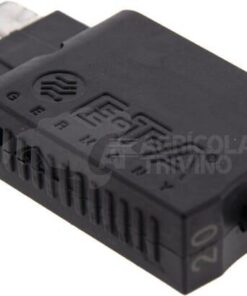 Fusible Térmico de reinicio manual 28V 20A Longitud 51,6mm amarillo