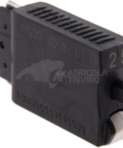 Fusible Térmico de reinicio manual 28V 25A Longitud 51,6mm blanco