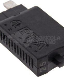 Fusible Térmico de reinicio manual 28V 25A Longitud 51,6mm blanco