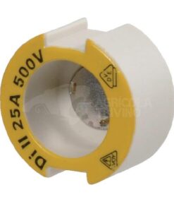 Tornillo fusibl S-II 25A Weber