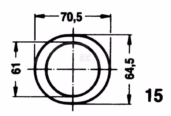 Protección TDF mitad exterior - gran angular SD15, L: 1500 mm Walterscheid 2 Protección TDF mitad exterior - gran angular SD15, L: 1500 mm Walterscheid