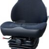 Asiento con suspensión mecánica, KAB 11/E6, tela