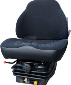 Asiento con suspensión mecánica, KAB 11/E6, tela