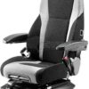 Asiento con suspensión neumática en textil KAB 65K4 para maquinaria de construcción