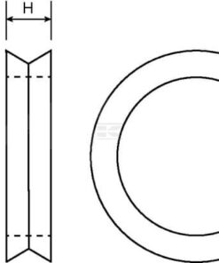 Anillo obturador para 2FFN-M 3/8"
