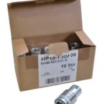 Manguito de acoplamiento 1/2 - 1/2" BSP 10 piezas