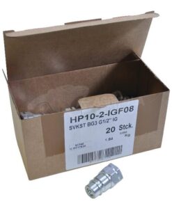 Boquilla macho 1/2 - 1/2 BSP caja